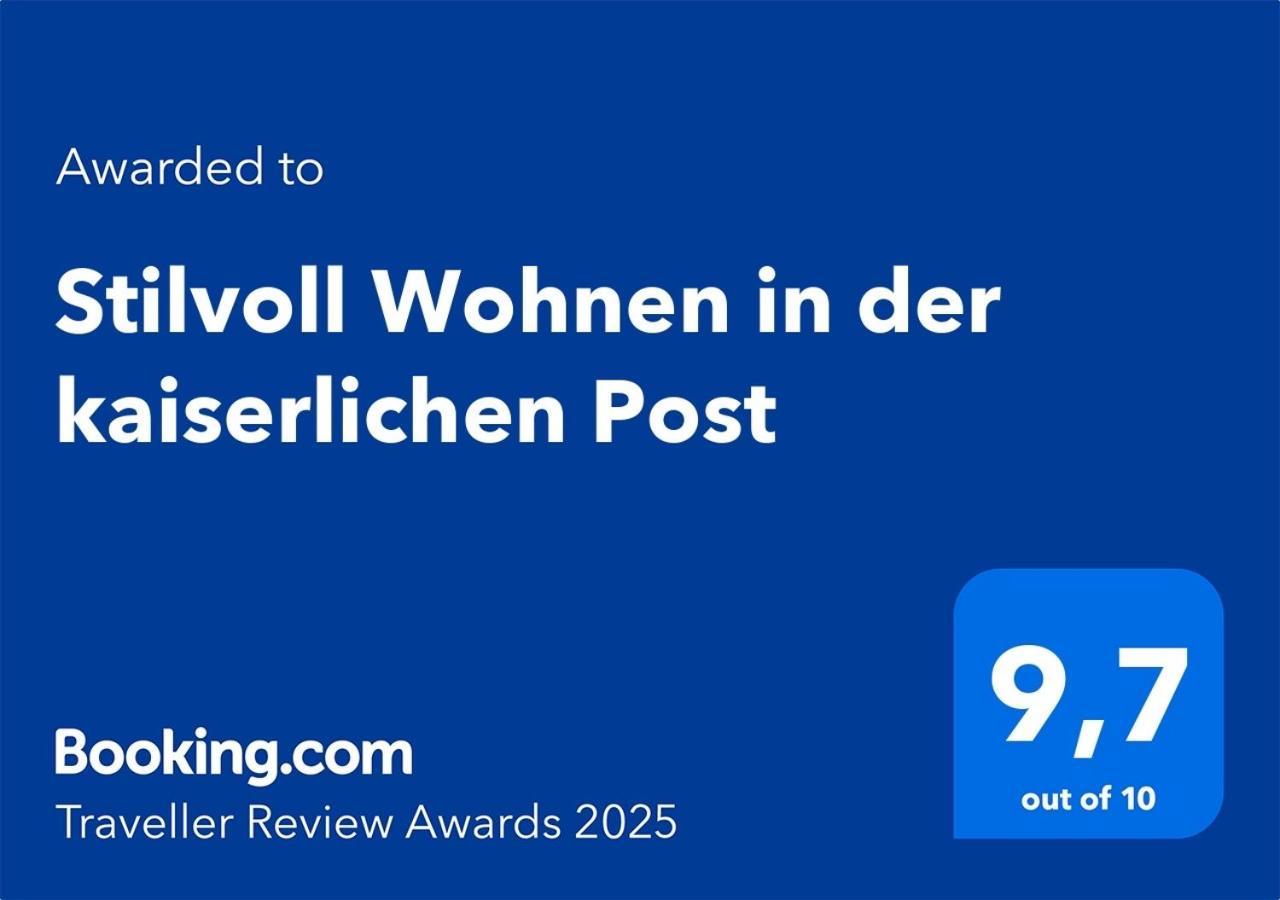 Stilvoll Wohnen In Der Kaiserlichen Post Westerstede Eksteriør billede
